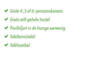 Egmond trainingskamp faciliteiten